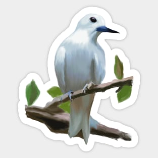 White Tern or Manu O Kū Sticker